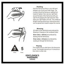 Load image into Gallery viewer, Gentlemen’s Hardware Campfire Harmonica
