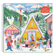 Load image into Gallery viewer, Ski Village 500 Piece Puzzle
