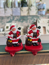 Load image into Gallery viewer, Vintage Santa Stocking Holders
