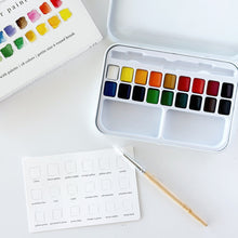 Load image into Gallery viewer, Emily Lex Studio Watercolor Workbook, Paint, and Paint Brushes
