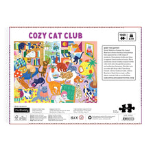 Load image into Gallery viewer, Cozy Cat Club 1000pc Puzzle
