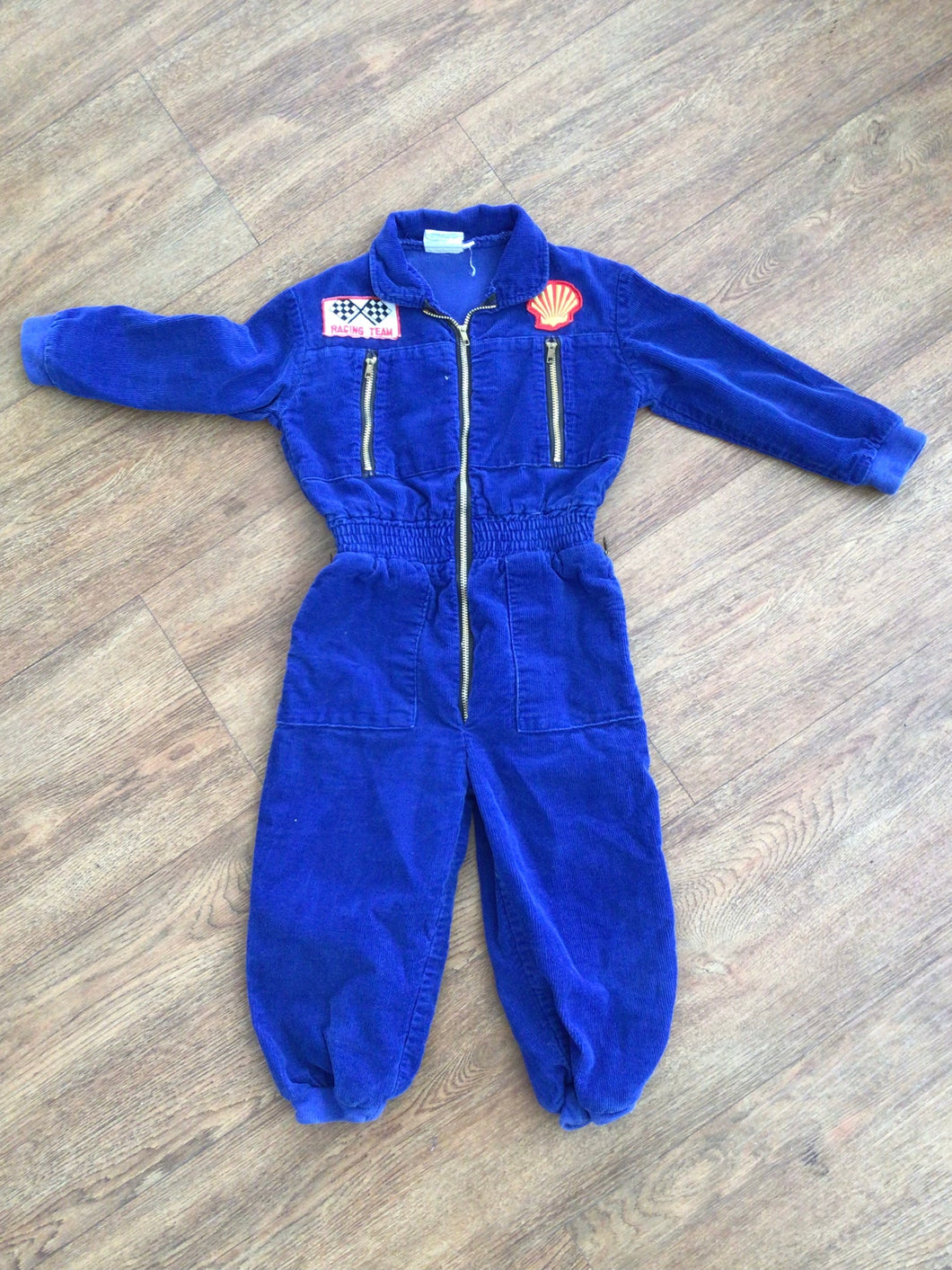 Vintage Toddler racing jumpsuit