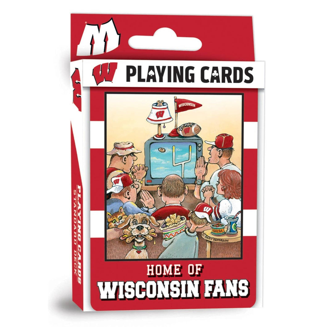 Wisconsin Badgers Fan Deck Playing Cards