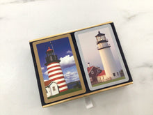 Load image into Gallery viewer, Vintage Lighthouse Playing Cards
