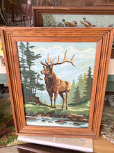 Load image into Gallery viewer, Vintage deer and Elk Paint by Numbers
