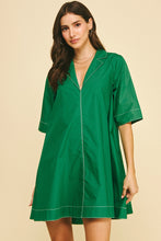 Load image into Gallery viewer, The Lainey- Green Mini Dress PINCH
