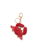 Load image into Gallery viewer, Beaded Summer Key Chain Bag Charms

