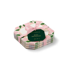 Load image into Gallery viewer, Rifle Paper Company Pink Hydrangea Mini Notepad trio
