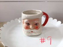 Load image into Gallery viewer, Vintage Santa Mugs
