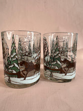Load image into Gallery viewer, Vintage Culver Winter Glasses S/4
