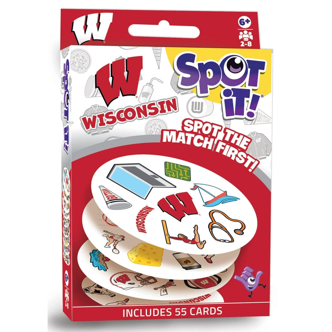 Wisconsin Badgers Spot It Card Game