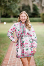 Load image into Gallery viewer, The Caroline in Resort Floral Rose D’Iris
