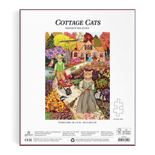 Load image into Gallery viewer, Cottage Cats 1000 Piece Foil Puzzle
