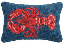 Load image into Gallery viewer, Lobster Hooked Pillow
