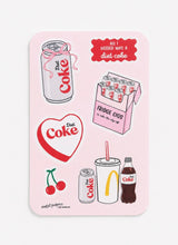 Load image into Gallery viewer, Diet Coke Lovers Sticker Sheet
