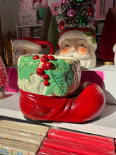 Load image into Gallery viewer, Vintage Santa Boot
