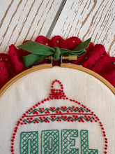 Load image into Gallery viewer, Vintage Noel Cross Stitch
