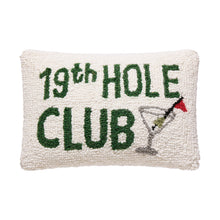 Load image into Gallery viewer, 19th Hole Club Hooked Pillow
