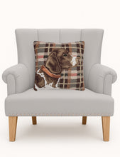 Load image into Gallery viewer, Hunting Dog Hooked Pillow
