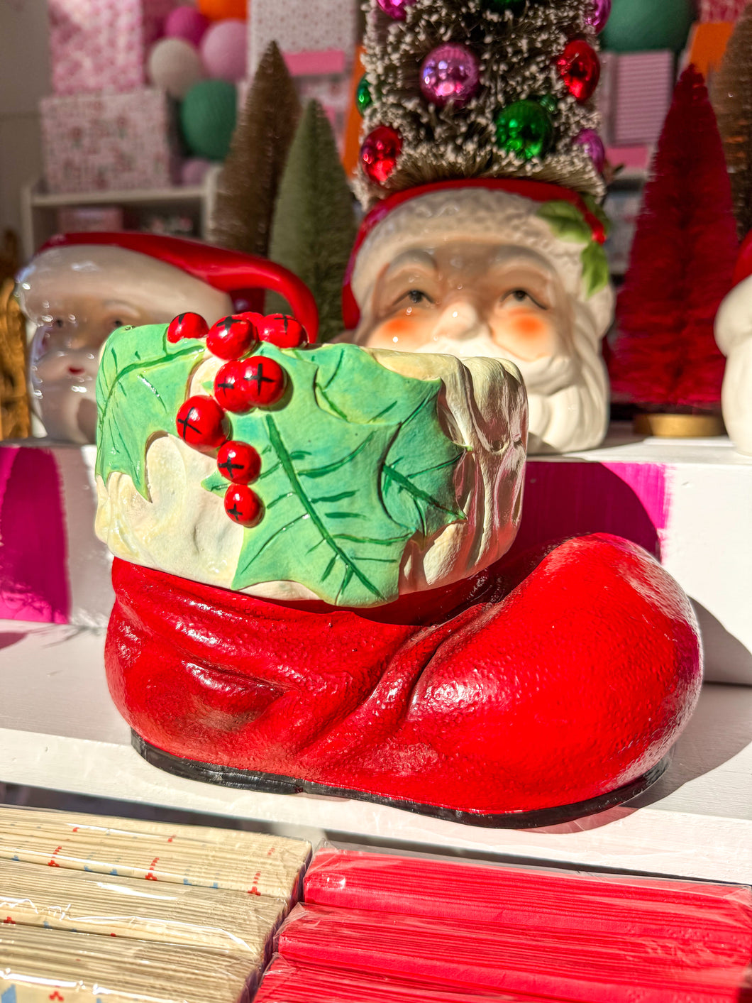 Vintage Santa Boot
