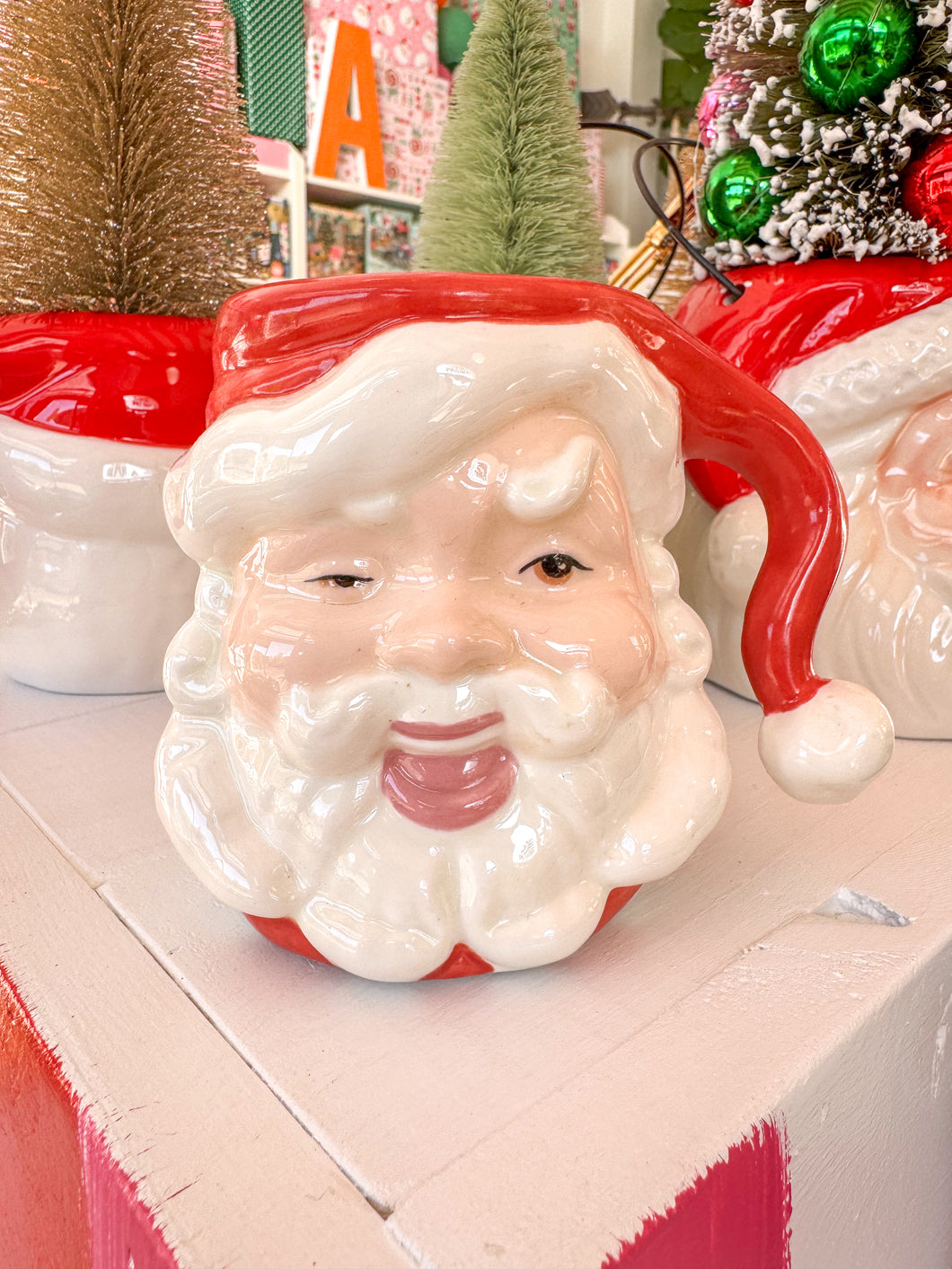 Vintage Santa Mug