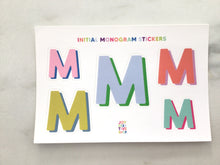 Load image into Gallery viewer, Alaphabet Monogram Stickers
