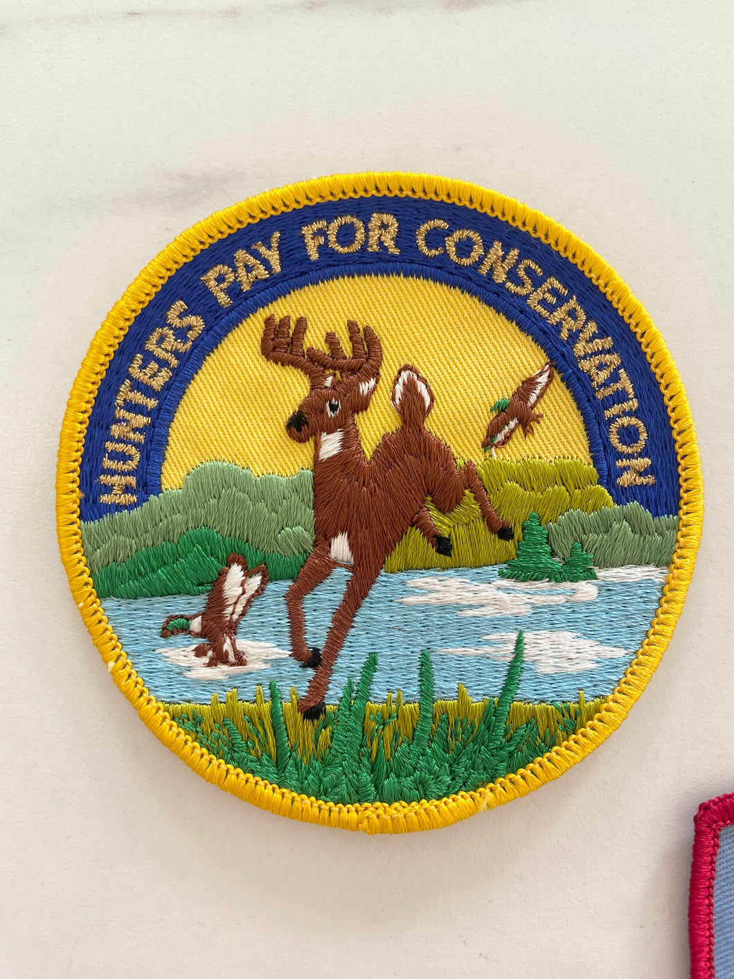 Vintage hunting patches