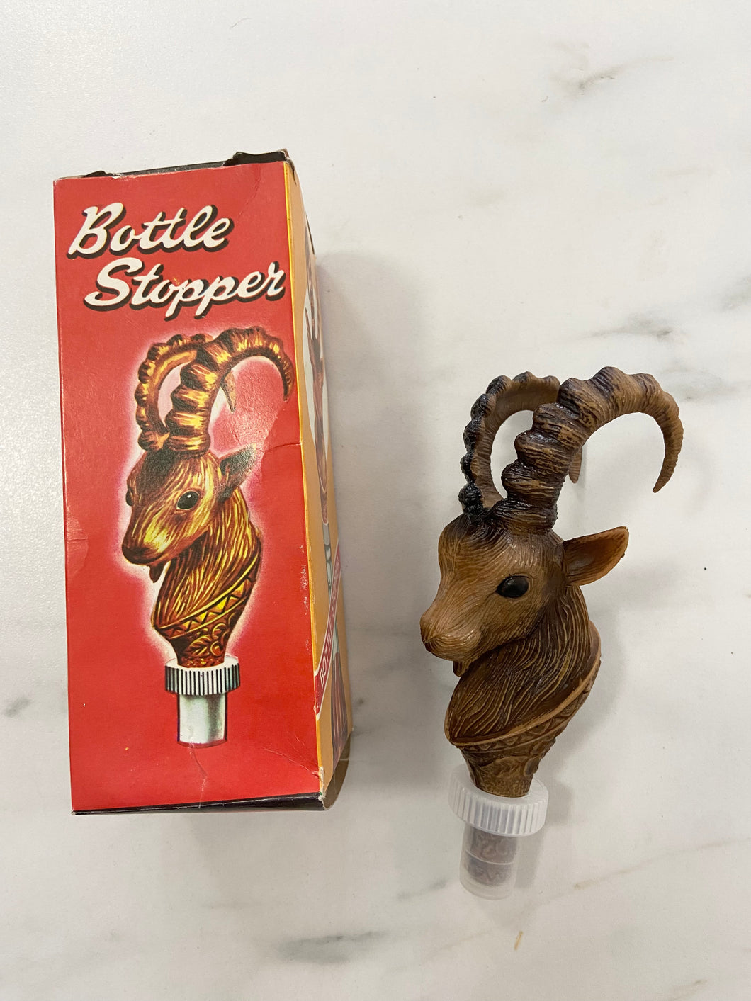 Vintage bottle stopper in box