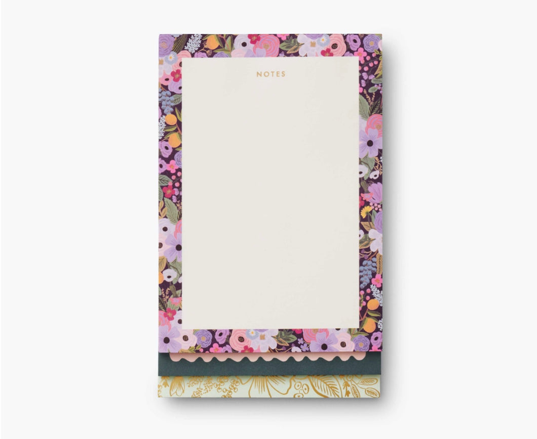 Rifle Paper Company tiered notepad