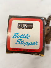 Load image into Gallery viewer, Vintage bottle stopper in box
