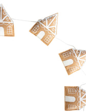 Load image into Gallery viewer, Gingerbread house felt banner

