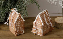 Load image into Gallery viewer, Gingerbread house ornament
