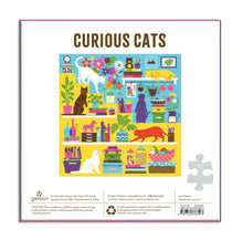 Load image into Gallery viewer, Curious cats 500 piece puzzle
