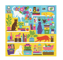 Load image into Gallery viewer, Curious cats 500 piece puzzle
