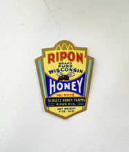 Load image into Gallery viewer, Vintage Ripon Honey Can Labels
