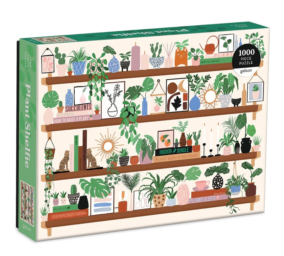 Plant Shelfie 1000 piece puzzle