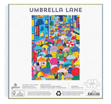 Load image into Gallery viewer, Umbrella Lane 1000 Piece Puzzle
