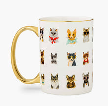 Load image into Gallery viewer, Rifle Paper Co Porcelain Mugs - Dogs &amp; Cats
