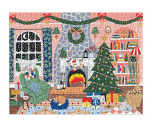 Load image into Gallery viewer, Home for the Holidays 500 Piece Advent Puzzle Calendar
