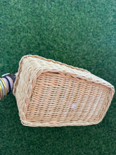 Load image into Gallery viewer, Vintage Wicker Drink Caddy
