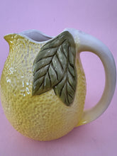 Load image into Gallery viewer, Vintage Lemon Pitcher/Vase
