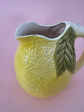 Load image into Gallery viewer, Vintage Lemon Pitcher/Vase
