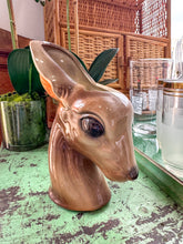 Load image into Gallery viewer, Vintage Ceramic Deer Vase
