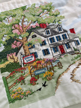 Load image into Gallery viewer, Vintage Spring Inn Crossstich
