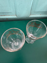 Load image into Gallery viewer, Set of 2 Vintage Wine Glasses
