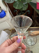 Load image into Gallery viewer, Set of 4 Vintage Martini Glasses
