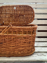 Load image into Gallery viewer, Vintage Wicker Basket
