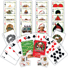 Load image into Gallery viewer, Christmas Vacation 2 pack playing cards and dice set
