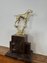 Load image into Gallery viewer, Vintage Pointer Dog Trophy
