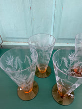Load image into Gallery viewer, Vintage set of 4 Tiffin-Franciscan Julia Glasses
